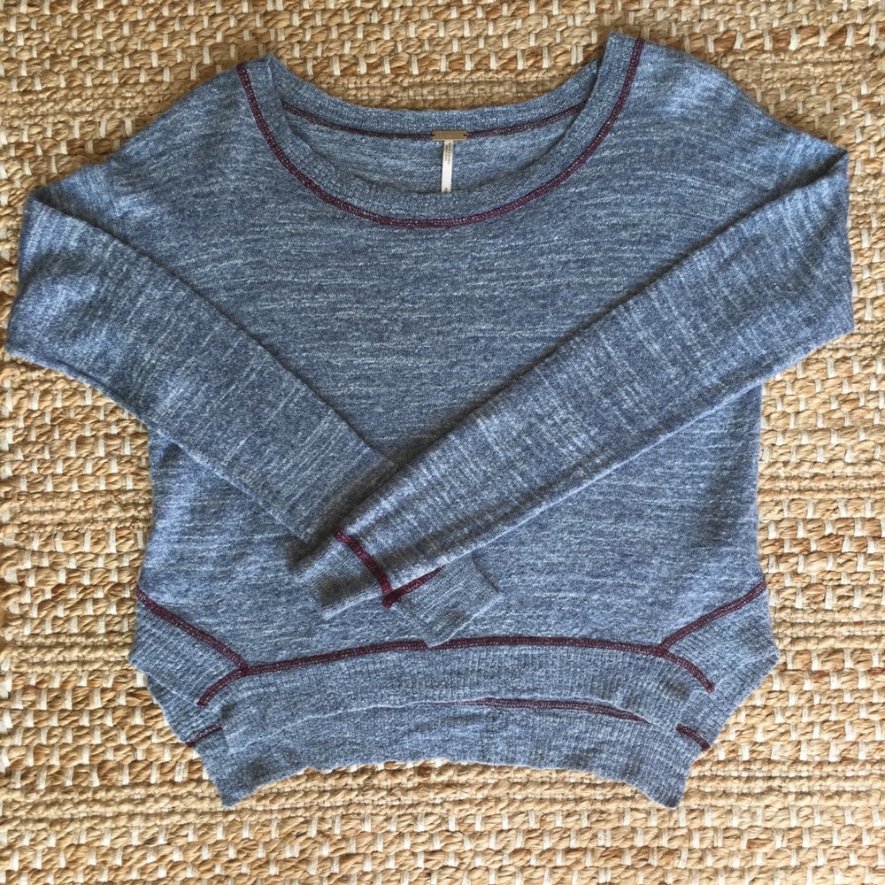 FP Beach Alpaca Blend Road Trip Cropped Sweater E
